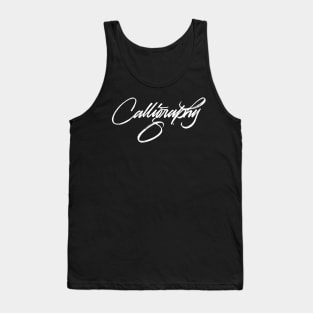 Calligraphy Tank Top